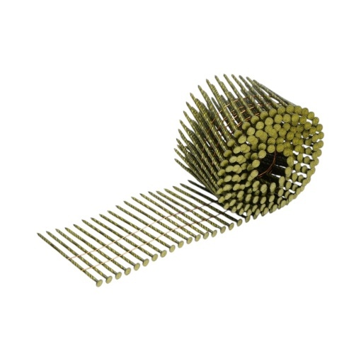 Set 4500 cuie constructii pe tambur 2.8x80mm inelate 225 buc/rola, 20 role/cutie - Img 2