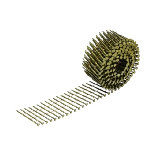 Set 9000 cuie constructii pe tambur 2.6x57mm inelate 300 buc/rola, 30 role/cutie - Img 2