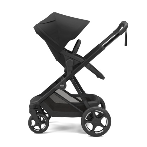 Set Carucior Thule Charm 2 in 1 sezut + landou, Black - Img 6