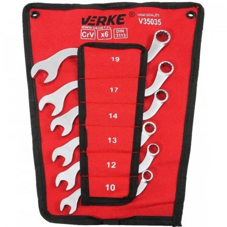 Set chei tip S pentru desfacere alternator 6 elemente VERKE - Img 2