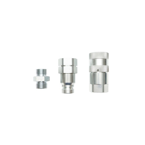 Set cupla rapida 1 tol (supapa trecere mama+tata/mos+baba) adaptor drept 83x45x48mm - Img 4