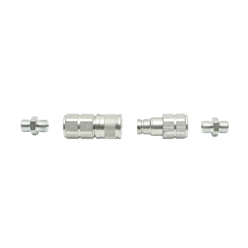 Set cupla rapida 3/8 tol (supapa trecere mama+tata/mos+baba) adaptor drept - Img 3