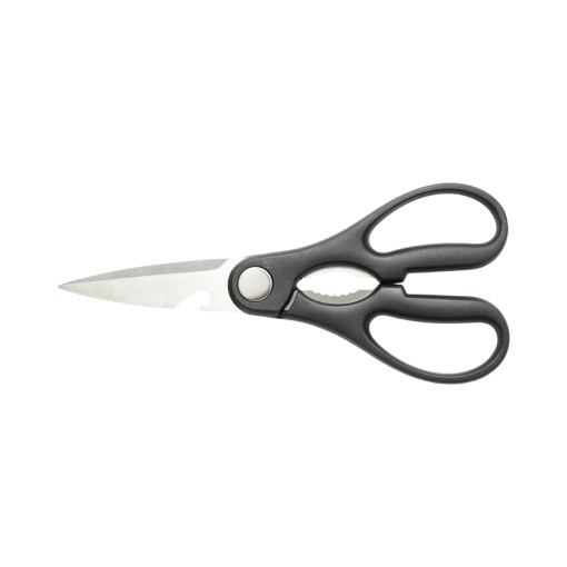 Set cutite bucatarie 15 piese cu suport, tocator si foarfeca, lama otel 3Cr13, maner PP negru Breckner Germany - Img 12