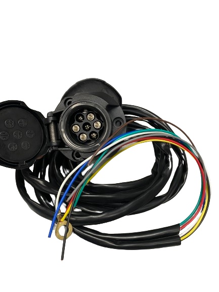 Set priza 7+1 pini, PVC, 1,8 m, cu intrerupator pentru ceata - Img 2