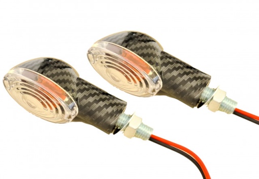 Set semnale scuter carbon ovale (nr.1) (set) - Img 3