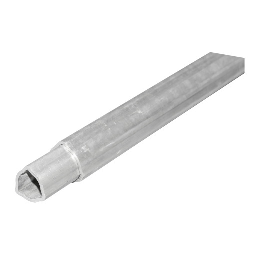 Set teava triunghiulara cardan seria T6 exterior 54 si interior 45 cruce 30,2x92 L=1.5m - Img 2