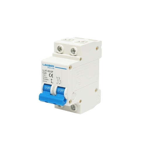 Siguranta automata tip intreruptor 2P-32-25A-415VAC Leader - Img 2