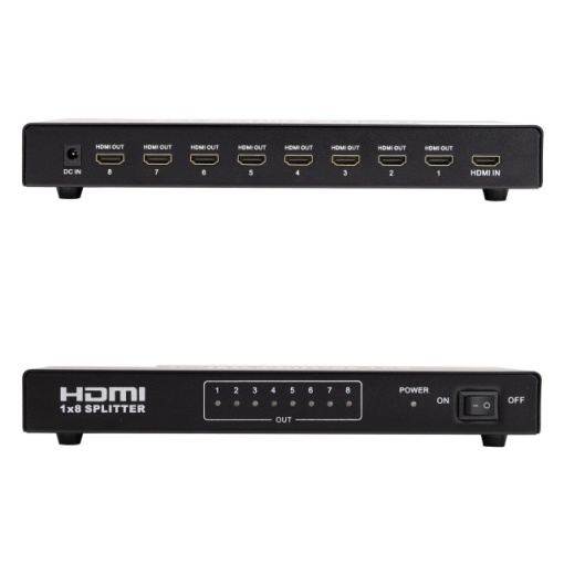 Spliter HDMI 1.4 Premium cu 8 porturi HDCP 4Kx2K - Img 6