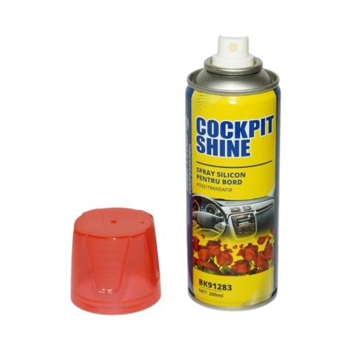Spray silicon bord antistatic trandafir 200ml Breckner Germany - Img 2
