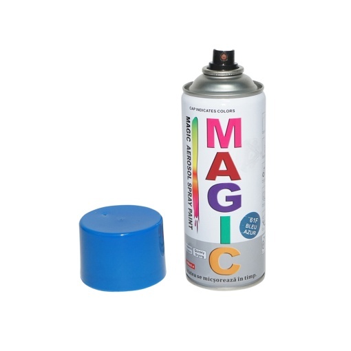 Spray vopsea Magic bleu azur 61F 450 ml - Img 3