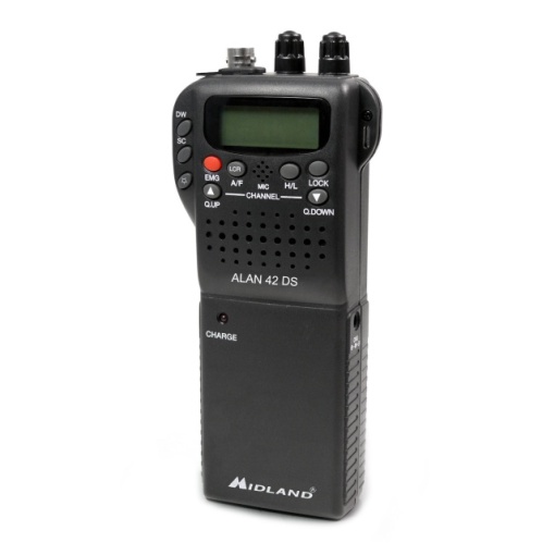 Statie radio CB portabila Midland Alan 42 DS cu Squelch Automat Digital Cod C1267 - Img 2