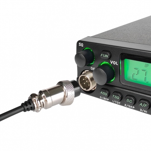 Statie radio CB si radioamatori PNI Escort High Power 60 multistandard, 60W FM/AM, 12V, ASQ, RF Gain - Img 3
