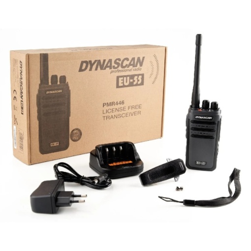 Statie radio portabila PMR Dynascan EU-55, 446MHz, 0.5W, 16CH, CTCSS, DCS, 1500mAh, IP65 - Img 6