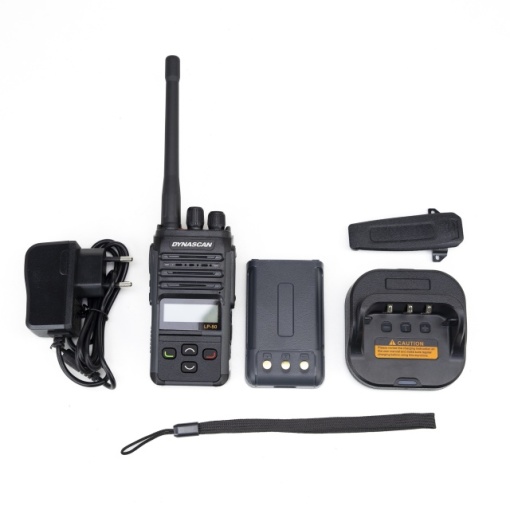 Statie radio portabila PMR Dynascan LP-50, 16CH, Scan, Vox, CTCSS, DCS, acumulator 2000mAh, IP67 - Img 5