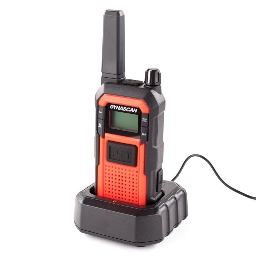 Statie radio portabila PMR Dynascan RUGGED 446MHz, 0.5W, 16CH, IP67 - Img 5