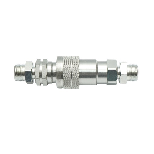 Supapa trecere mos-baba pe con M16 cu reductii M16x20 (set cupla 1/2 mama+tata) 92.8x37x29.6mm - Img 2