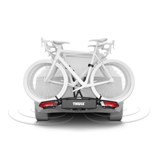 Suport pentru 3 biciclete cu senzori de parcare, Thule Epos ParkSecure 9803100 cu prindere pe carligul de remorcare (13 pini) - Img 3