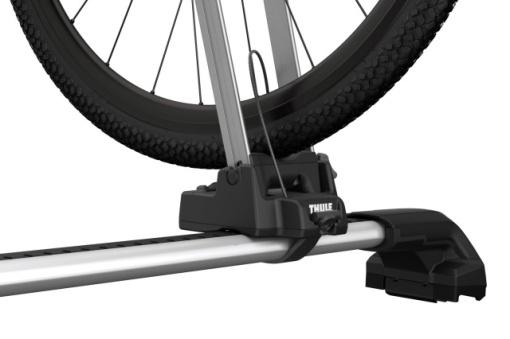 Suport pentru prinderea rotii pe barele transversale Thule Front Wheel Holder 547001 - Img 3