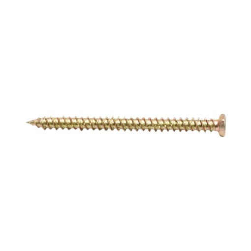 Surub montaj usi-ferestre 7.5x92mm, torx TX30, otel zincat galben 100 buc/cutie - Img 3