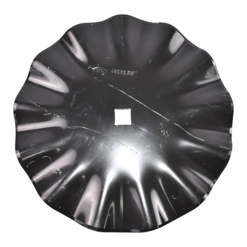 Taler disc ondulat 460x3,5 patrat de 30mm - Img 3