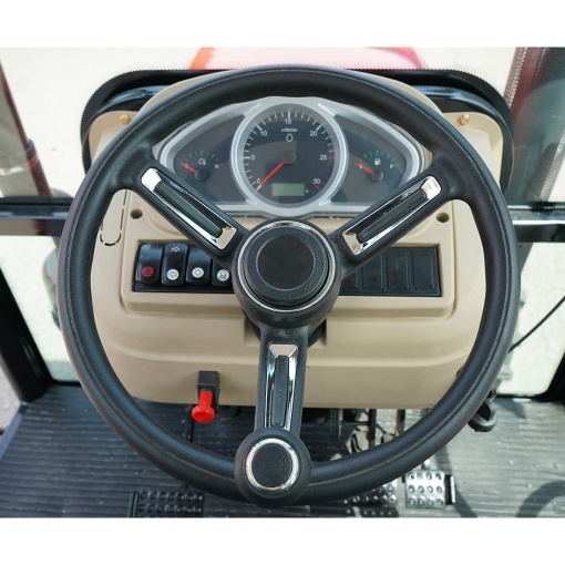 Tractor 4x4 cu cabina 50CP, motor YTO, camere video, roti 6.50-16/11.2-24 KONIG 504 - Img 17