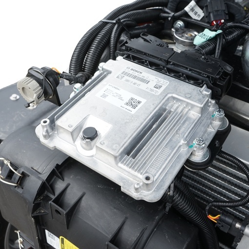 Tractor 50HP 4x4 cu cabina inmatriculabil, aer conditionat, motor Hyundai turbo diesel DM01 LOVOL M504 - Img 17