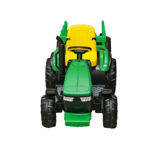 Tractor electric cu remorca telecomanda si baterie pentru copii jucarie 1980x650x610 - Img 11