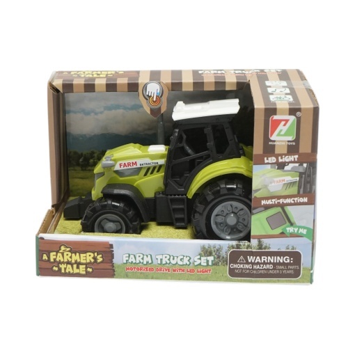 Tractor, jucarie cu lumini led - Img 2