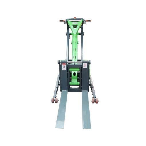 Transpalet electric 24V cu sarcina maxima 650 Kg, inaltime ridicare 1500mm, furci 950mm THOR - Img 8