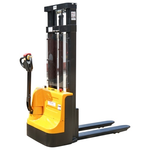 Transpalet electric cu sarcina maxima 1.6T, inaltime ridicare 3000mm, furci 1150mm Breckner Germany - Img 5