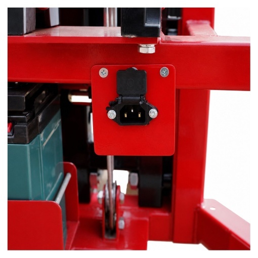 Transpalet manual 300kg cu ridicare electrica 12V, inaltime maxima 1.6m, telecomanda wireless - Img 16