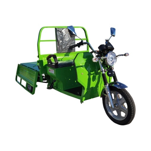 Triciclu electric Thor STAR verde cu CIV 1200W 60V45Ah - Img 6