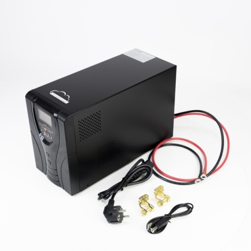 UPS SilverCloud 850VA cu ecran LCD sinusoida pura pentru centrale termice - Img 6