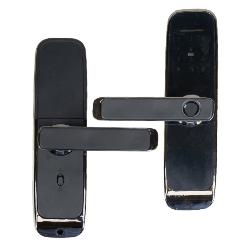 Yala inteligenta PNI SafeHome PTY101L, stanga, acces cu amprenta, cod, card, cheie, aplicatie de mobil Tuya Smart
