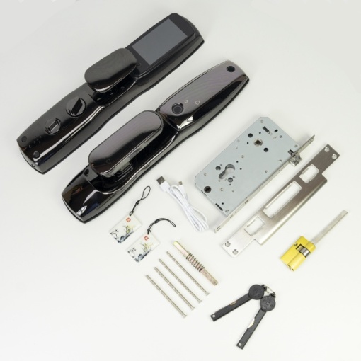 Yala inteligenta PNI SafeHome PTY303R, dreapta, acces cu amprenta, cod, card, cheie, pentru maxim 300 utilizatori - Img 3
