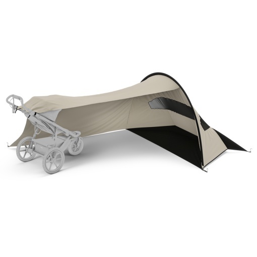 Accesoriu Thule Sun and Wind Tarp - protectie pentru soare și vânt compatibila cu Thule Chariot si Urban Glide, Beige - Img 5