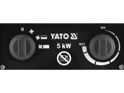 AEROTERMA ELECTRICA 5KW TRIFAZAT YATO - Img 2