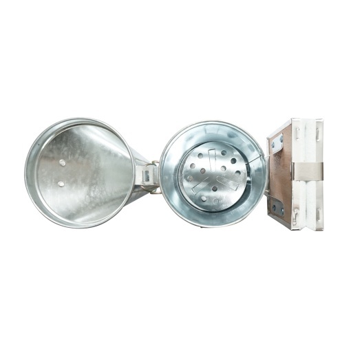 Afumator albine din otel galvanizat cu cilindru scut termic si burduf din piele 230mm - Img 4