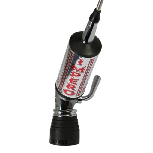 Antena CB LEMM TURBO IMPERO, Silver, lungime 200 cm, castig 7dB, 26.5-28Mhz, 2500W, cablu RG58 4m, fabricata in Italia - Img 3