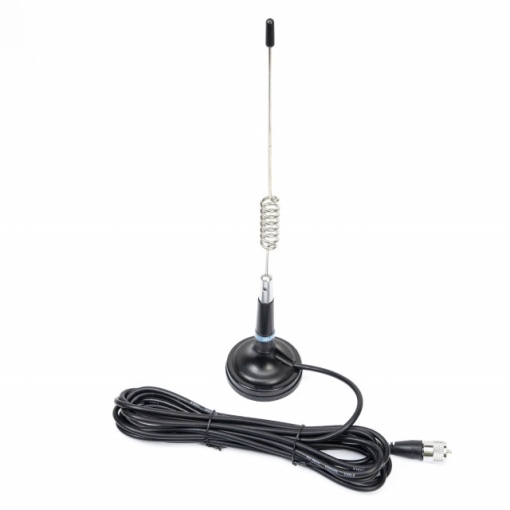 Antena CB PNI ML29, lungime 34 cm, cu magnet inclus diametru 70 mm si cablu - Img 2