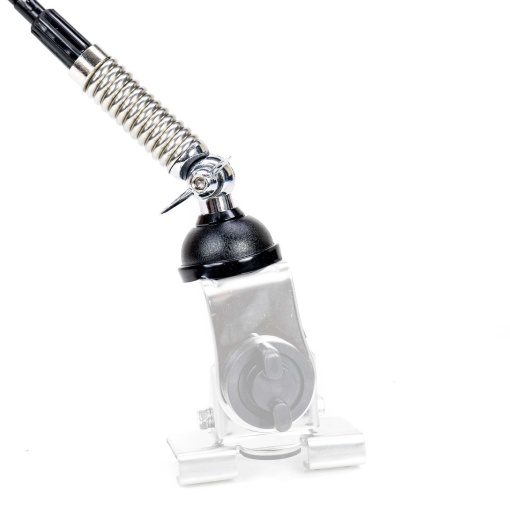 Antena CB PNI S60, 59 cm, cu fluture, cablu RG58 de 4m si reflectometru PNI SWR-300 pentru masurare SWR, negru - Img 9