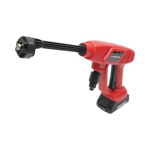 Aparat de spalat cu presiune portabil cu 2 acumulatori 20V, 2Ah Li-ion, 180W, 10 bar, debit 3 L/min, cap rotativ 6 functii, rezervor spuma 400ml - Img 5