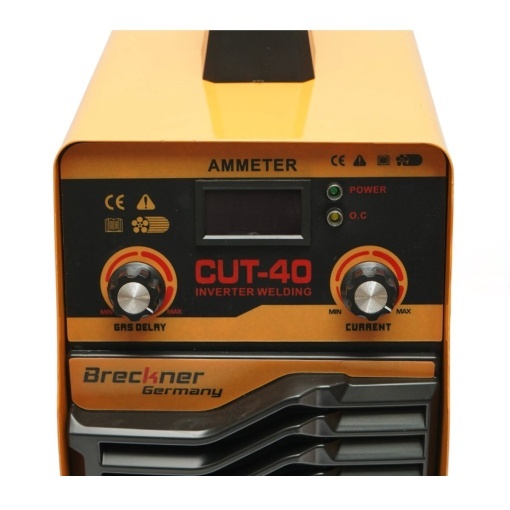 Aparat de taiere cu plasma tip invertor 40A, 220V, grosime 1-8mm, regulator presiune aer, afisaj digital CUT40 Breckner Germany - Img 9