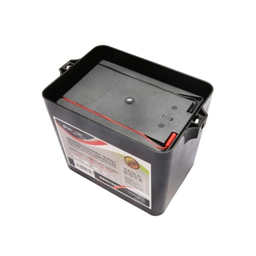 Aparat generator impulsuri 9-12/220V 1 Joule 5 km cu baterie uscata 9V/90Ah Breckner Germany - Img 3