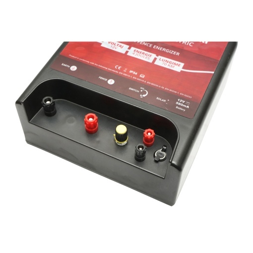 Aparat generator impulsuri DC 12/220V, 4 Joule, 70km pentru gard electric Breckner Germany - Img 5