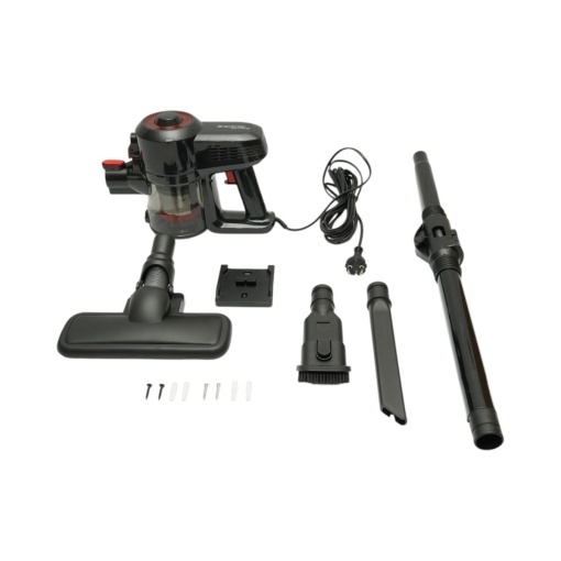 Aspirator vertical 2 in 1 cu fir 600W, 220V, putere aspirare 15 kPa, recipient praf 0.5L, filtru HEPA, tehnologie ciclonic, functie Flex Force Breckner Germany - Img 2