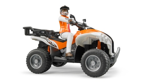 ATV cu figurina - Bruder - Img 3