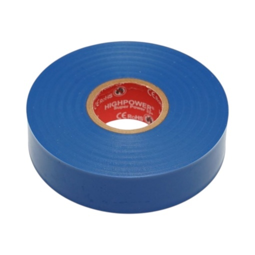 Banda izolatoare albastra vinil 19mm x 20m Premium Super Power 33+ HighPower - Img 3