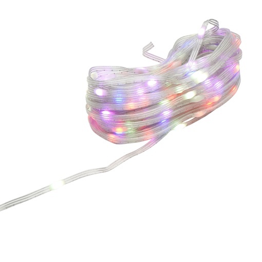 Banda LED smart 2W/m 5V cu telecomanda, control muzical, bluetooth, aplicatie USB, 15m RGB+IC IP68 Breckner Germany - Img 3