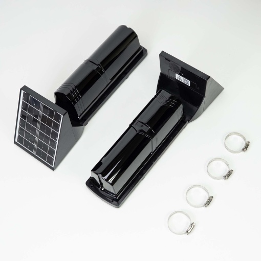 Bariera perimetrala IR PNI BP200S pana la 200m, 3 raze, alimentare solara, 4000 mAh, conexiune wireless, negru - Img 5